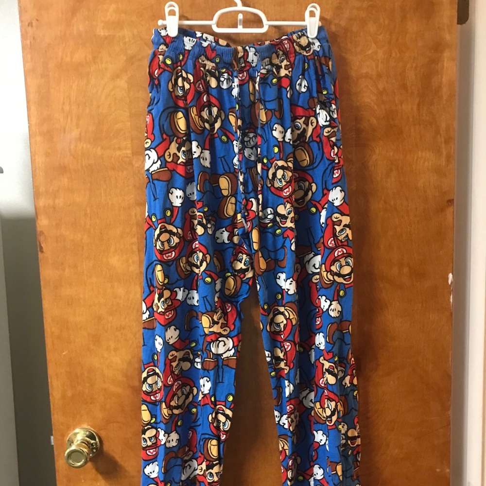 Super Mario men Pajama pants medium